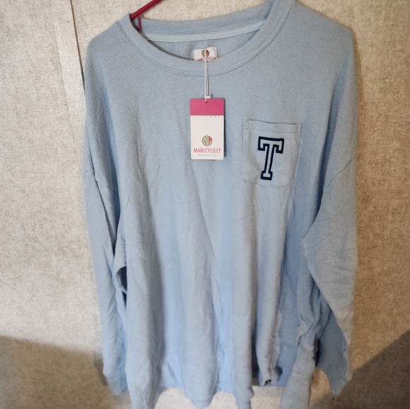Marleylilly Coastal Crewneck – Light Blue (2XL/3XL) NEW - Picture 2 of 5